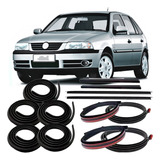 Kit Borrachas 5 Porta Pingadeira Friso Pestanas Gol G3 G4