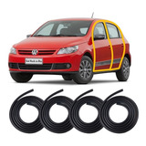 Kit Borrachas Das 4 Portas Gol E Voyage G5 G6