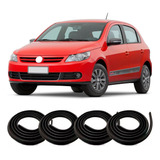 Kit Borrachas De Vedação Das 4 Portas Gol E Voyage G5 G6