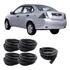 Kit Borrachas Fiesta Hatch Sedan 4 Porta + Porta Malas