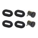 Kit Borrachas Pinos Travas Tampa Lateral Cg 125