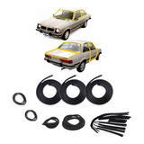 Kit Borrachas Porta mala Canaleta Vidro Porta Chevette 73 82