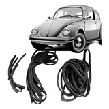 Kit Borrachas Portas Capô Tampa Motor De Colar Fusca 78 94