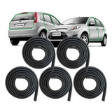 Kit Borrachas Vedação 4 Porta E Malas Fiesta Hatch 2009 2010