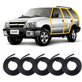 Kit Borrachas Vedação 4 Portas E Mala Blazer 2001 Até 2011