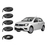 Kit Borrachas Vedação 4 Portas E Malas Gol E Parati G2 G3 G4