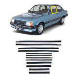 Kit Borrachas Vidro Canaletas Pestanas Chevette 83 93 12 Pcs