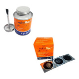 Kit Borracheiro Cola Remendo Vulcaflex Carro Moto Bicicleta