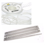 Kit Borrachinha Aparelho Ortodontico Dentario Transparente
