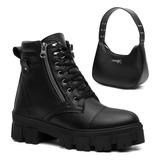 Kit Bota Coturno Tratorado