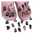 Kit Botão Disney Vilões Enfeite Divertido Pin Sapato Broche