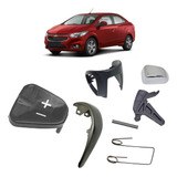 Kit Botão Manopla Câmbio Automático Prisma Ltz 2014 A 2019
