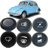 Kit Botão Painel Fusca 73 74 75 76 77 Luz Afogador Fuscão