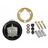 Kit Botao Reparo Contato Buzina P Direção Calice Vw Fusca