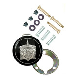 Kit Botao Reparo Contato Da Buzina Volante Vw Fusca Calice