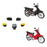 Kit Botão Shineray traxx Buzina Seta Farol Partida Alto baix