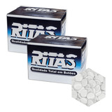 Kit Botão Tic Tac 12mm Pressão Ritas Branco 2 Caixas 400 Un