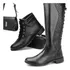 Kit Botinha + Bota Cano Alto Montaria + Bolsa Combo Estilo