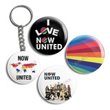 Kit Botons Bottons Now United