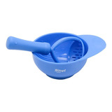 Kit Bowl Amassador De Papinha Azul Zoop Baby