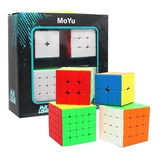 Kit Box Cubo Mágico Moyu 2x2