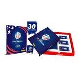 Kit Box Premium Álbum Capa Dura Copa América 150 Figurinhas