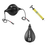 Kit Boxe Bola Teto Solo Punching Ball Pera Bomba De Ar