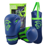 Kit Boxe Infantil Pretorian