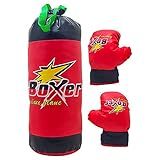 Kit Boxe Infantil Saco De Pancada