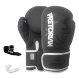 Kit Boxe Luva Pretorian