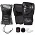 Kit Boxe Muay Thai Naja Black Line - Luva + Bandagem + Bucal