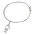 Kit Bracelete Fio Redondo 2 Mm +pingente Menino - Prata 925k