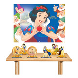 Kit Branca De Neve Festa Infantil Painel 6 Displays