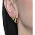 Kit Brinco Trio Argola Coração Feminino Banhado A Ouro 18k