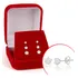 Kit Brinco Trio Zircônia De Estrela Prata 925