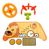 Kit Brinquedo Adesivo Andador Tutti Baby Safari Toy Original