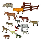 Kit Brinquedo Animais Fazenda