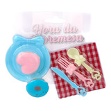 Kit Brinquedo Cozinha De Plástico Hora Da Sobremesa 7 Pcs