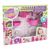 Kit Brinquedo Cozinha Panela Frigideira Menina 4pçs Infantil