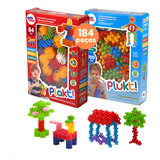 Kit Brinquedo Educativo Infantil De Montar Encaixar Peças