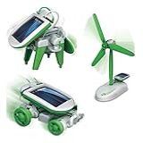Kit Brinquedo Educativo Robótica Energia Solar 6 Em 1
