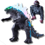 Kit Brinquedo Godzilla Rei Dos Monstros King Kong Grande