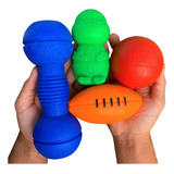 Kit Brinquedo Mordedor Resistente Cachorro Bulldog Inglês