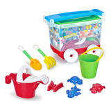 Kit Brinquedo Praia Com