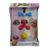 Kit Brinquedo Resistente 3 Peças Cores Sortidas
