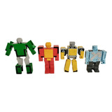 Kit Brinquedo Transformers Robos Sinais Matemáticos X 