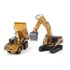 Kit Brinquedo Tratores Escavadeira Caminhao Caçamba Presente