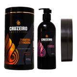 Kit Bronzeamento Natural Cruzeiro Parafina Fixador Fita