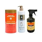 Kit Bronzeamento Natural Parafina Bronzeador óleo E Fixador De Marquinha Duotrato