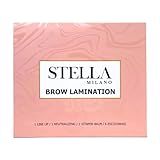 Kit Brow Lamination Stella Milano 3 Passos Para Lash Lifting